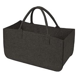 Vigor Borsa Portalegna in Feltro Nero 51x33cm