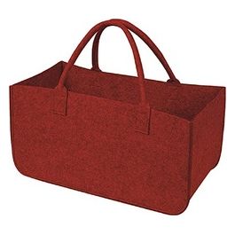 Vigor Borsa Portalegna in Feltro Rosso 51x33cm