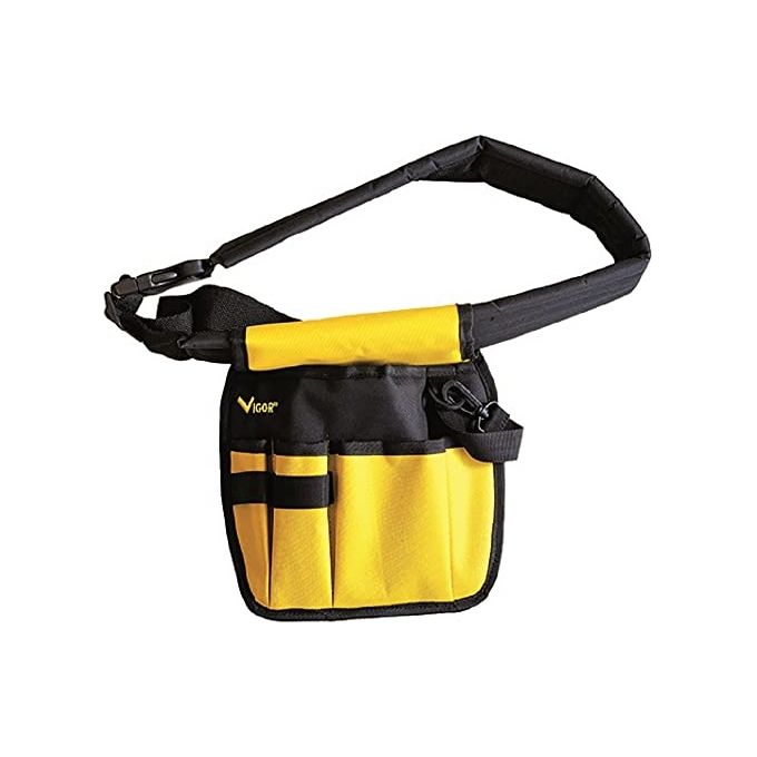 Image of Vigor Borsa Portautensili Modello Lupo con Cintura 24x30cm