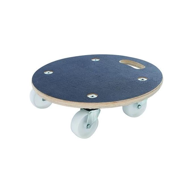 Vigor Carrellino Portatutto Tondo Legno 250Kg