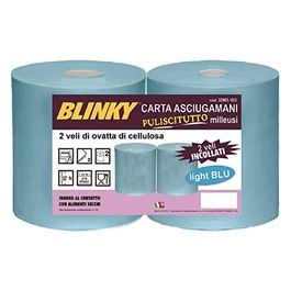 Vigor Carta Asciugamani 2 Veli Blu 2 Rotoli Alimentare