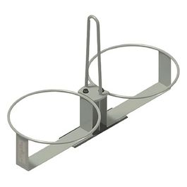 Vigor Portasecchio per Muratore Acciaio Zincato Diametro 305mm 2 Posti