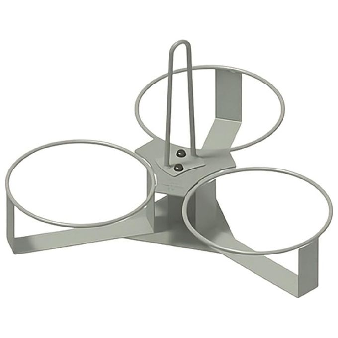 Vigor Portasecchio per Muratore Acciaio Zincato Diametro 305mm 3 Posti