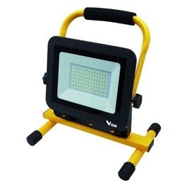 Vigor Proiettore Led Worky-50 Supporto Cavo e Spina 50W 750lm