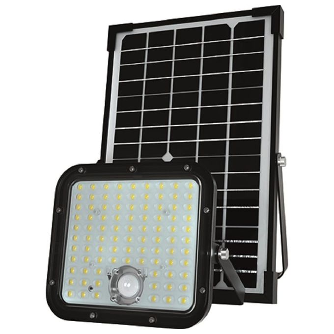 Vigor Proiettori Led Cubo-30 con Pannello Solare 30W 4800lm