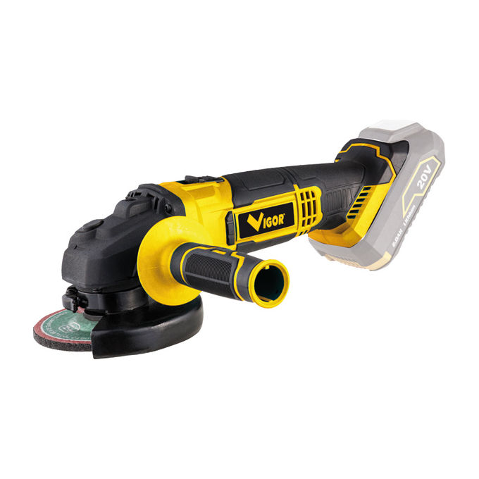 Image of Vigor Smerigliatrice Vi-s 20v Li 115 Nuda 1.5 3 4 Ah