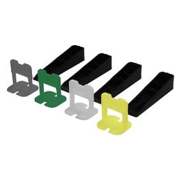 Vigor Tiranti per Piastrelle Autolivellanti Maxi Bianco 250 Pezzi 2mm