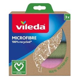 Microfibre Recycled 3 Panni Multiuso