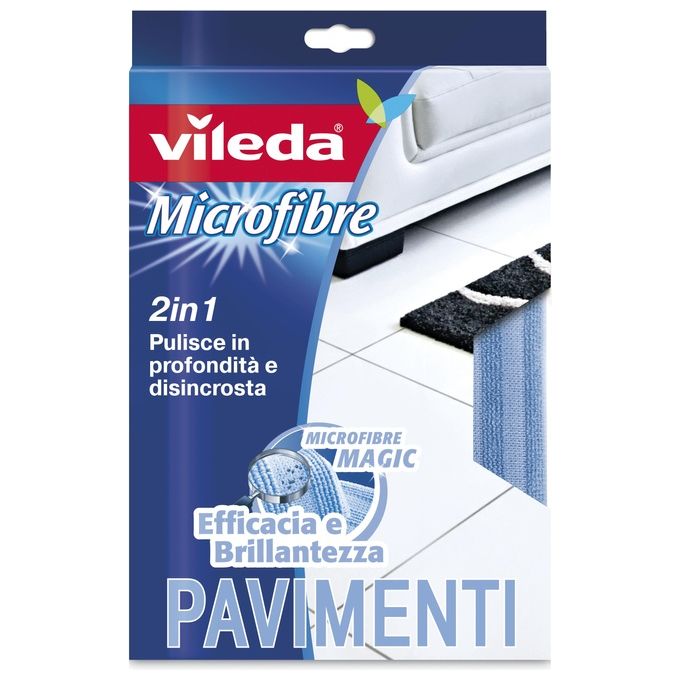 Vileda Panno Microfibra per Pavimenti 50x40cm 1 Pezzo