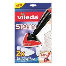 Vileda Panno Microfibra per Scopa Vapore 100g hot Spray 2pz