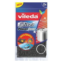 Spugna Glitzi Power Inox 2 Pezzi