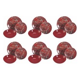 Japanese Dream Servizio Tavola 18 Pezzi Rosso