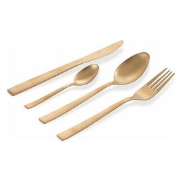 Modern Set 24 Posate Copper Lucido