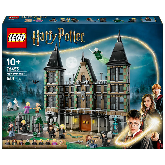 Lego, Villa Malfoy, Set da Costruzione Harry Potter, Con 9 Personaggi