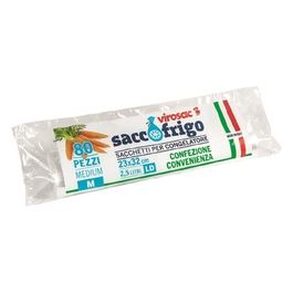 Sacchetti per Freezer in Busta 80 Pezzi 23x32cm