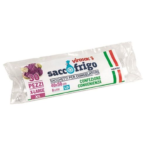 Sacchetti per Freezer in Busta 30 Pezzi 40x50cm