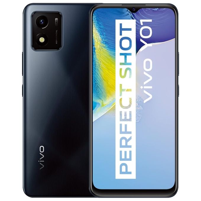Vivo Y01 6.51" 3Gb 32Gb Dual Sim Elegant Black Tim