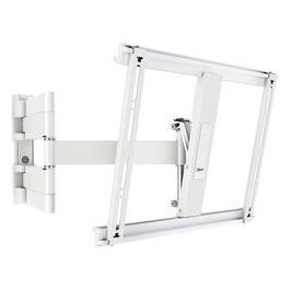 Thin 445 Supporto da Parete per TV a Schermo Piatto da 26" a 55" Inclinabile e Girevole 180 Gradi Bianco
