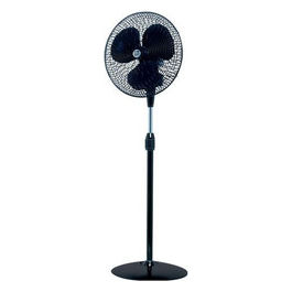 ventilatore a piantana gordon c40/16 n nero 40 cm 3 velocità oscillante regolabile