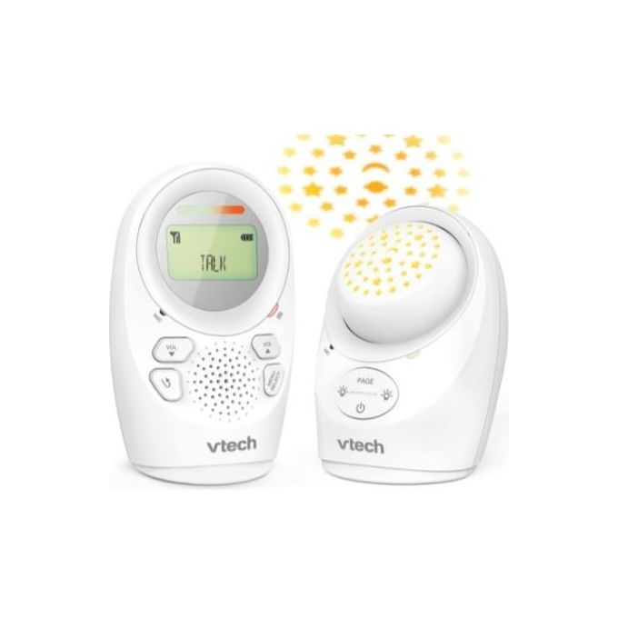 VTech DM1212 Audio Baby Monitor con Luce Notturna Bianco