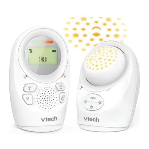 VTech DM1212 Audio Baby Monitor con Luce Notturna Bianco