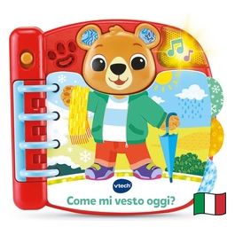 Prime Attivita' Baby Libro Interattivo Libro Interattivo Come Mi Vesto Oggi?