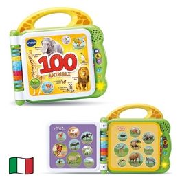 Prime Attivita' Baby Libro Illustrato Bilingue 100 Animali
