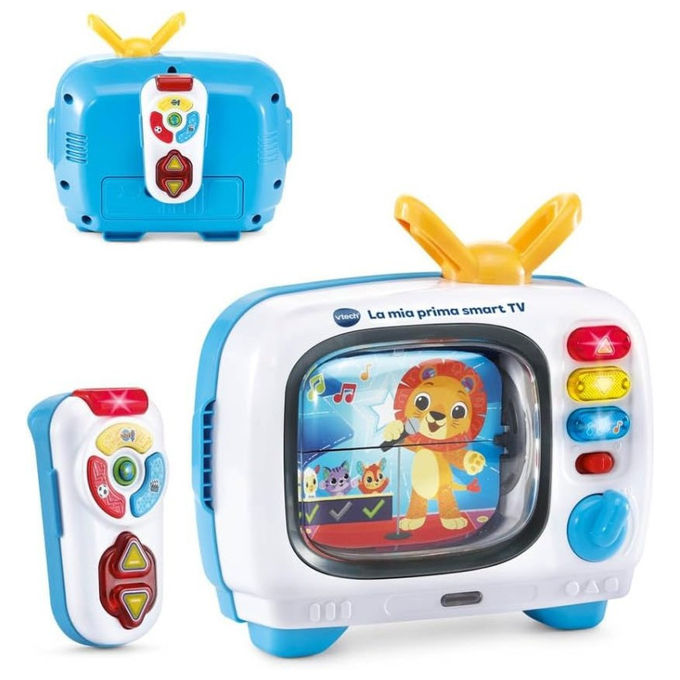 VTech La Mia Prima Smart TV Televisione Interattiva Bilingue per Bambini