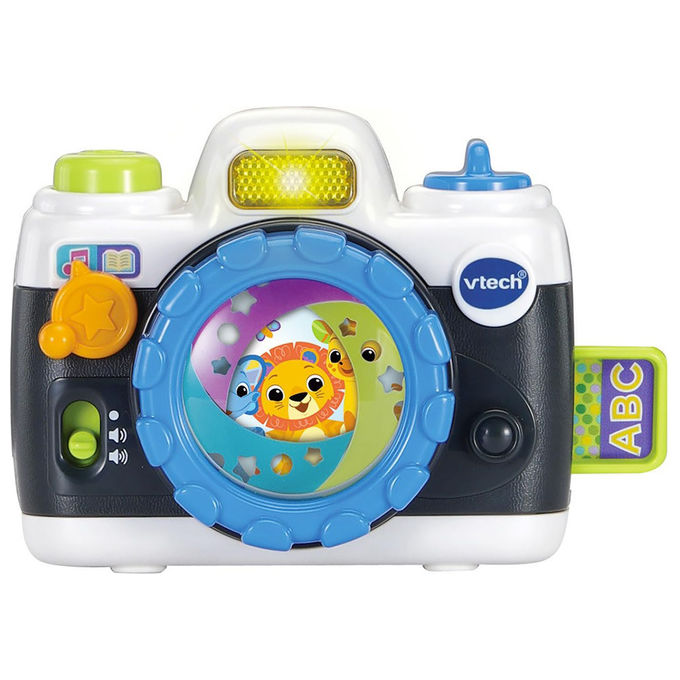 VTech La Mia Prima Fotocamera Macchina Fotografica Giocattolo per Bambini Suoni e Flash 12-36 Mesi
