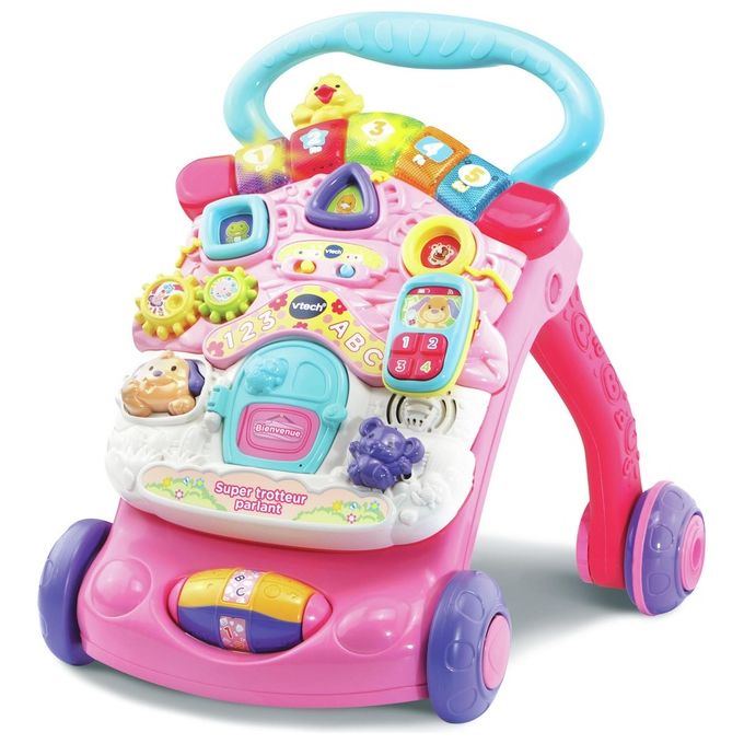Image of VTech Super Primi Passi Parlante 2 in 1 Rosa