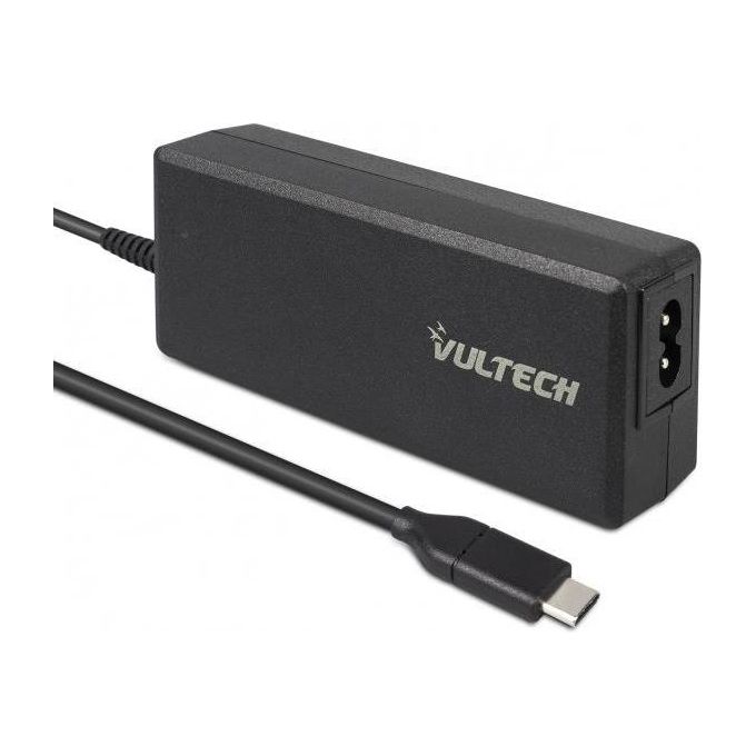 Vultech AU-65WTC Alimentatore Universale per Notebook 65W Usb-C