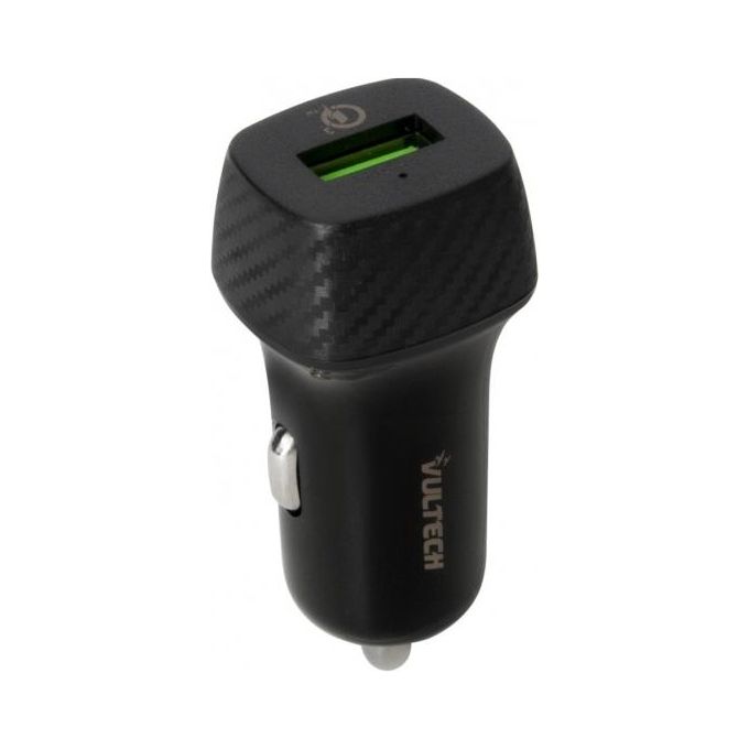 Vultech CA-1Q Caricatore da Auto 18W Porta USB Quick Charge 3.0