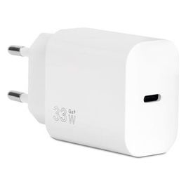 Caricatore Adattatore Universale 1 Porta Type-C PD33 QC 3.0 Gan 33W PPS Bianco