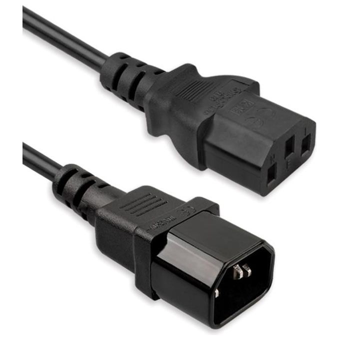 VulTech Cavo Prolunga Alimentazione Femmina a Iec 14 Maschio