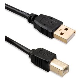 Vultech Cavo Usb per Stampanti 5mt Nero