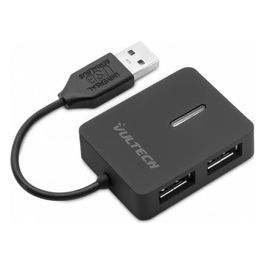 Vultech Hub 4 Porte USB USB 2.0 480 Mbps