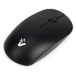 Vultech Mouse Wireless 1600dpi Silenzioso Batteria Integrata Nero