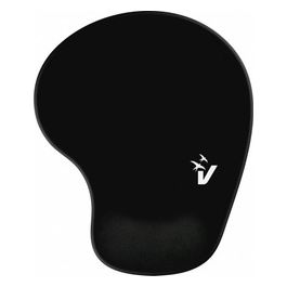 VulTech MP-02N Tappetino per Mouse con Gel Ergonomico Nero