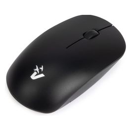 VulTech MW-09N Mouse Wireless 1600dpi Nero Silenzioso Batteria Integrata Ricaricabile Attacco Type C