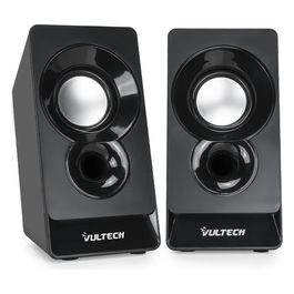 Vultech SP-320N Casse Acustiche Speaker 2.0 Autoalimentate Usb 2.0 3W Rms Nero