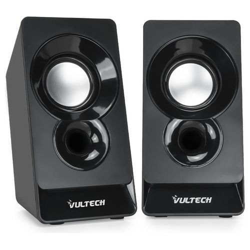 Vultech SP-320N Casse Acustiche Speaker 2.0 Autoalimentate Usb 2.0 3W Rms Nero