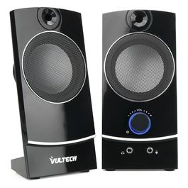 VulTech SP-330 Casse Acustiche 2.0 Autoalimentate Usb 2.0 3W Rms