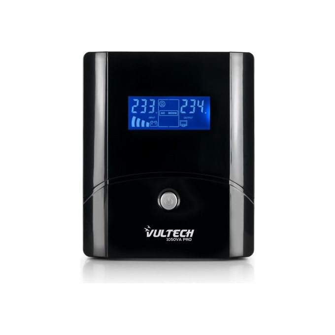Vultech gruppo di continuita' line interactive 1050va 560w 3 prese usb per computer