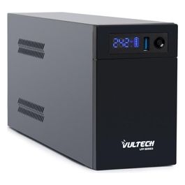 Vultech UPS1400VA-LFP Ups 1400va lfp Line Interactive con Schermo Led Batteria Litio Ferro Fosfato Lifepo4