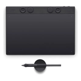 Intuos Pro Medium, Tavoletta Grafica Nera, 263x148 mm, USB, Bluetooth