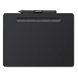 Wacom Tavoletta Grafica Intuos Medium Bluetooth con Penna Nero