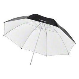 Pro Ombrello Riflettente Nero/Bianco 84cm