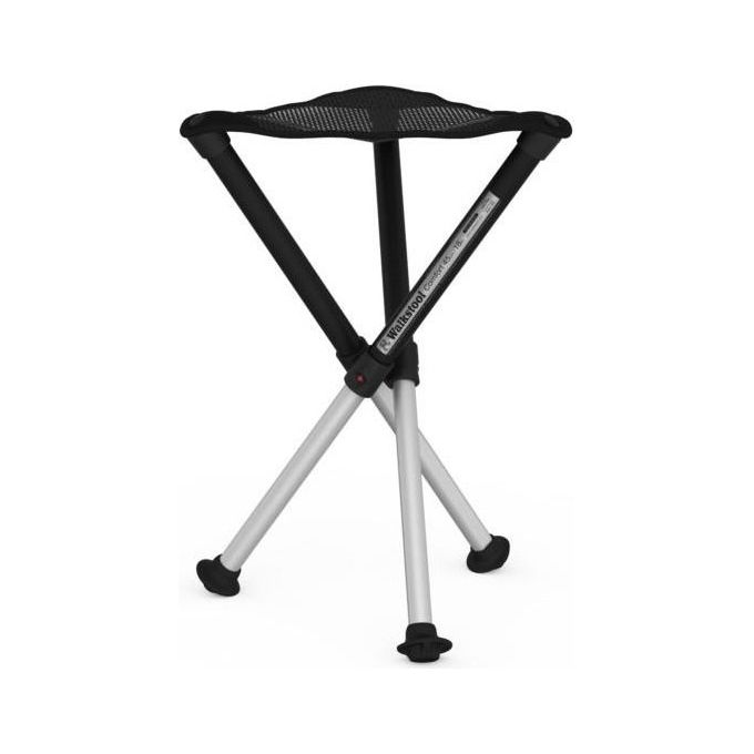 Walkstool Comfort 45 L Sgabello Pieghevole 3 Piedi Regolabili in Alluminio