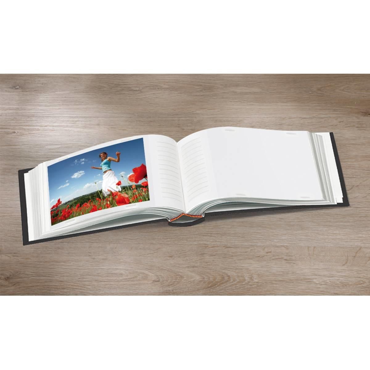 Walther design album fotografico rosso 200 foto 13 x 18 cm memo