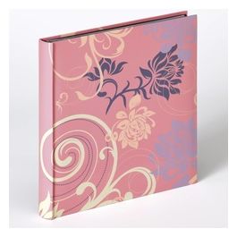 FA201R Album Fotografico Grindy Altrosa 30x30cm 60 Pagine Nero a Libro